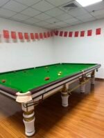 Luxury Steel Cushion Heavy-Duty 50mm Slate Snooker & Billiard Table 12FT for Large Game Room & Entertainment - Image 2