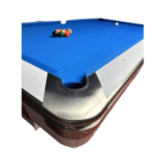 American Factory Customizable Home Pool Table Solid Wood Leg MDF Cushion Slate Material Snooker Chinese Snooker PVC Leather Cue - Image 3