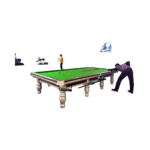 Luxury Steel Cushion Heavy-Duty 50mm Slate Snooker & Billiard Table 12FT for Large Game Room & Entertainment - Image 3
