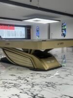 Modern American Slate Luxury Pool Table with Ball Return High Quality Competition Indoor/Outdoor Sports Table (复制) - Image 6